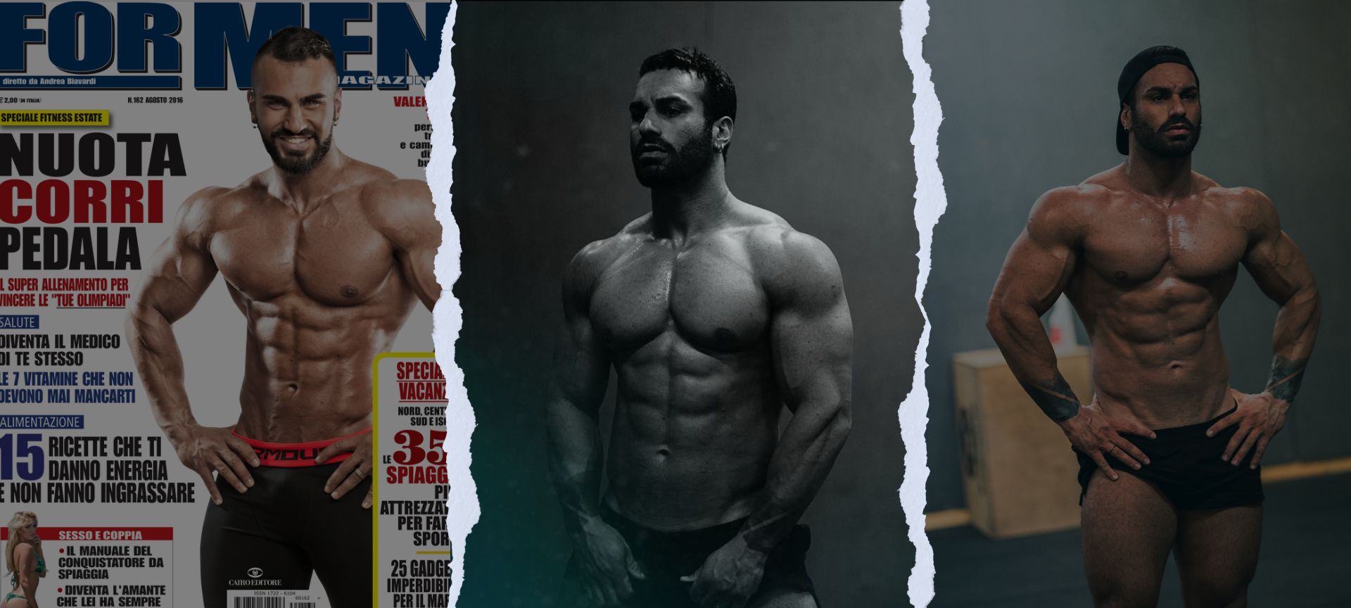 Valentino Tozzi su FOR MEN Magazine