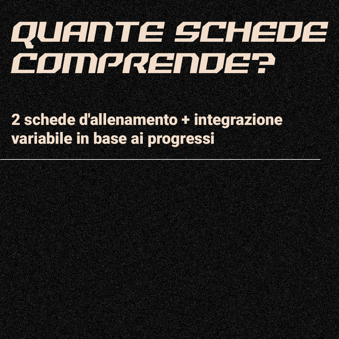 ALLENAMENTO E INTEGRAZIONE IN PROMO